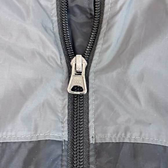 Columbia Jacket Mens XL Gray Black Omni-Shield Hooded Windbreaker Lightweight - Picture 7 of 11